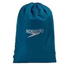 Speedo Pool Bag Blue / Black Swimming Kit Bag Shoulder Straps New 