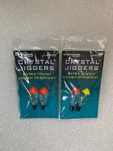 Drennan crystal jiggers - crystal,