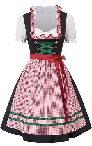 Dirndl women piece costume - women's,