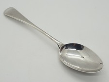 Old English Sterling Silver Serving Spoon by Walker & Hall Sheffield 1897
