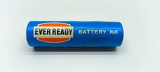 2 x Vintage Ever Ready No. 8 Battery 4D