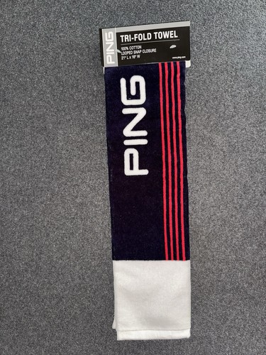 Ping tri fold golf towel - 21", x