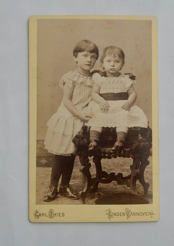 Cdv two 19th century - cdv,