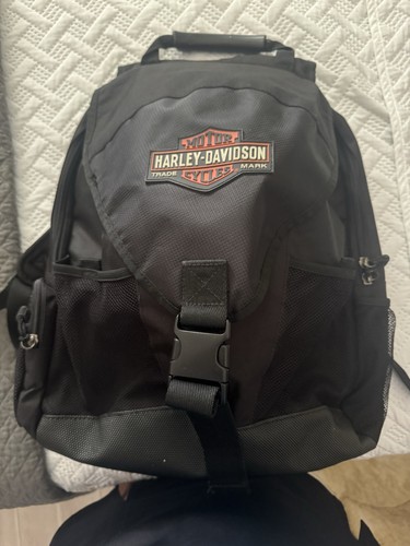Harley davidson backpack black - davidson,