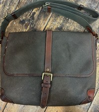 Mulberry | Scotchgrain Satchel Messenger With Shoulder Strap (Green)