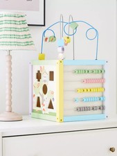 Wooden Activity Cube | 8-in-1