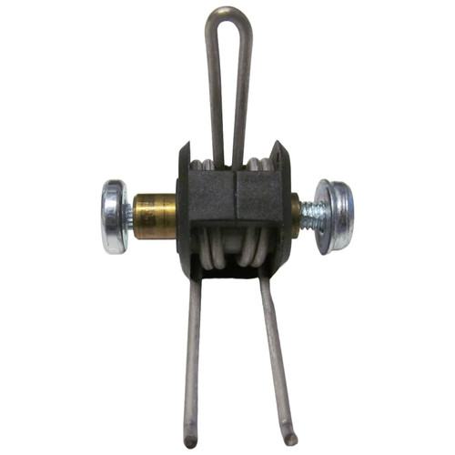 Hinge screw spring mechanism - &,