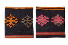 Pair Large Kilim Cushion