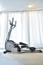 Horizon Andes 507 Folding Elliptical Cross Trainer - Black/Grey. 