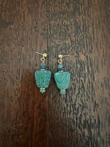 14k yellow gold dangle - 14k,