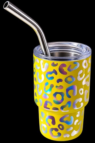 Stainless steel shot glasses - steel,