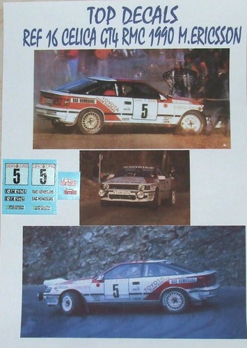 Toyota celica gt4 7th - celica, rallye