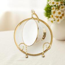 Tea Cup and Saucer Display Stand Teacup Easel for Teapot Kitchen Plate