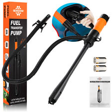 ELECTRIC SYPHON TRANSFER PUMP FUEL DIESEL OIL WATER 2.2 GALLONS BATTERY OPERATED