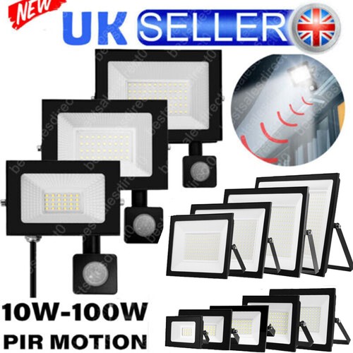 Outside led floodlight pir - led,