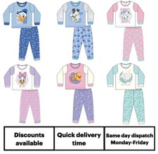 Official Character Baby Boys Girls Kids Pyjamas Pajamas Pjs 6 Months - 2 Years