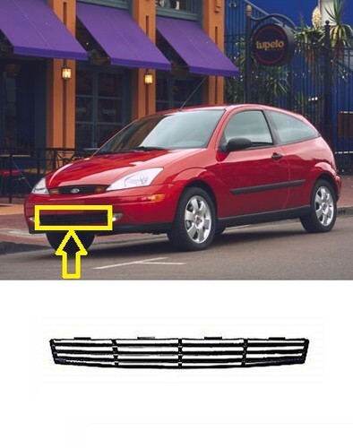 New front bumper lower center - front,