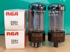 Pair of Mullard (RCA lbl) 5AR4