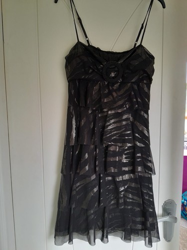 Black zebra print - black,