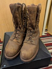 Chippewa Mens Logger Boots Size UK 13.5 E Fit