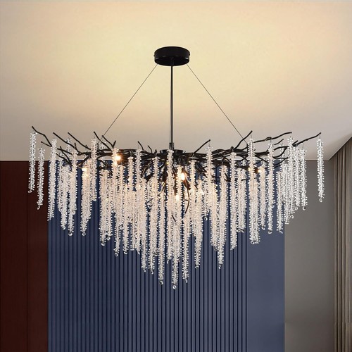 Modern crystal chandelier - modern,