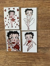 Betty Boop Set Of 4 Fridge