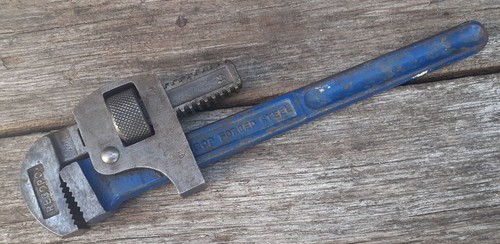Record 14in adjustable wrench