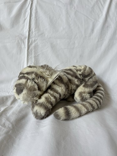 Jellycat rare sasha snow tiger - jellycat,