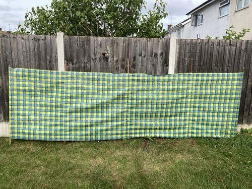Vintage chequered canvas - vintage,