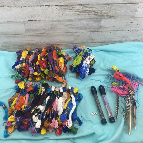 Bulk dmc embroidery thread lot - embroidery,