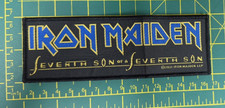 IRON MAIDEN SEVENTH SON OF A SEVENTH SON SUPER STRIP WOVEN SEW ON PATCH OFFICIAL