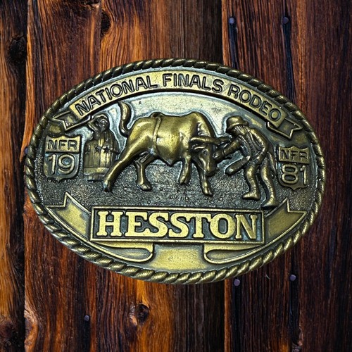 1981 vintage hesston rodeo - hesston,