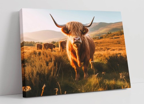 Highland cows field - highland,