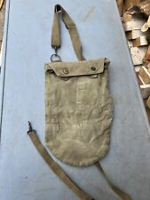 ww2 us army canvas M8 Snout gas mask carrier