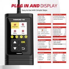 Thinkcar OBD100 Auto OBD2 Scanner Code Reader Car Engine Diagnostic Tool UK