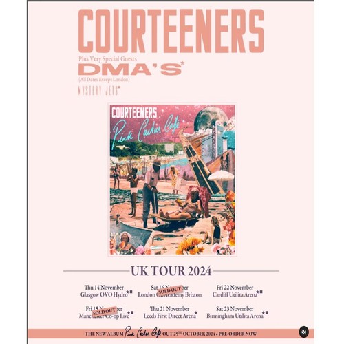 Poster the courteeners tour - the,