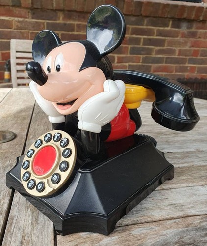 Mickey mouse desk phone - mickey,