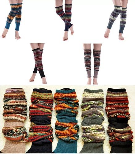 Chic leg warmers crochet - warmers,
