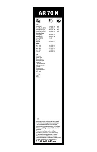 397 008 845 bosch - bosch, wiper