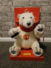 Coca cola steiff rare polar - cola,
