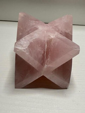Rose Quartz Merkaba Star