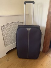 Tripp Dark Indigo Large Suitcase on Wheels with Telescopic Handle