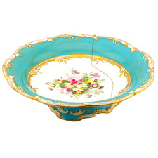 England Porcelain Tazza Dish