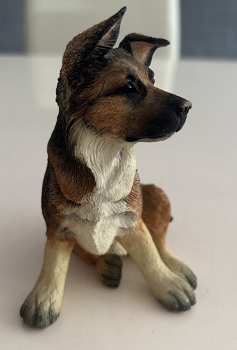 Country artists alsatian - alsatian, puppy