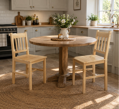 Set wooden dining chairs - set,
