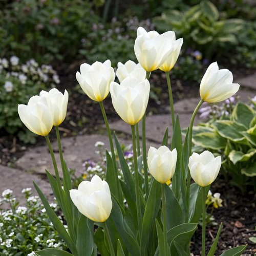 Tulip purissima bulbs x30 - tulip,