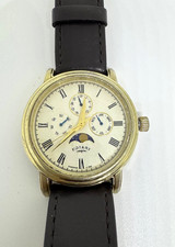 Rotary Watch Moonphase Triple