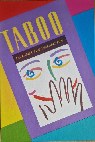 Games taboo vintage - vintage, 1990