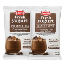 2 X EasiYo Chocolate Swirl