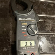 ROBIN digital Meter K2017 Spares  Or Repair Plus Rapitest Circuit Tester